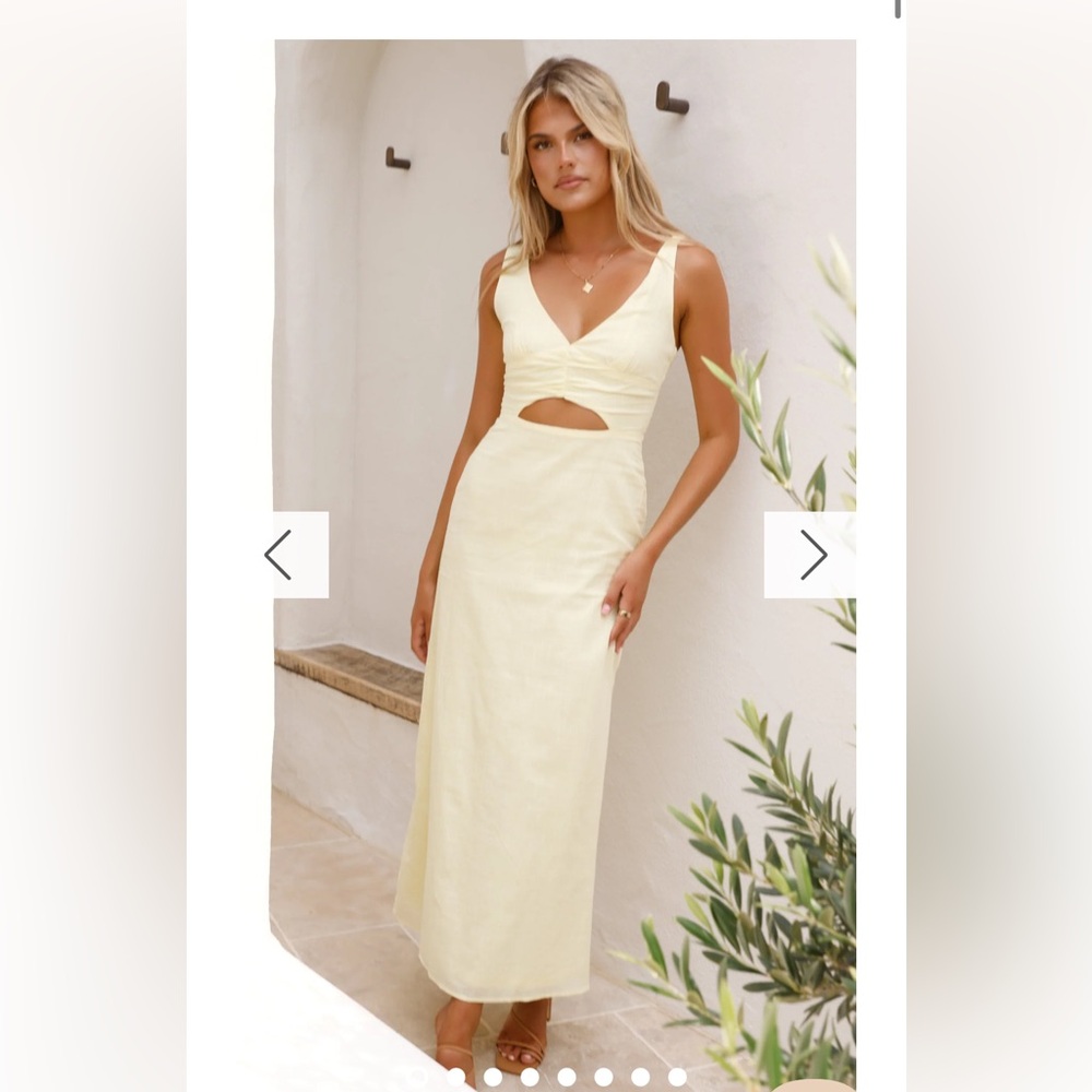 Mahalia Maxi Dress - White